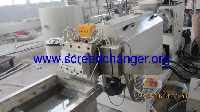 belt type continuous screen changer