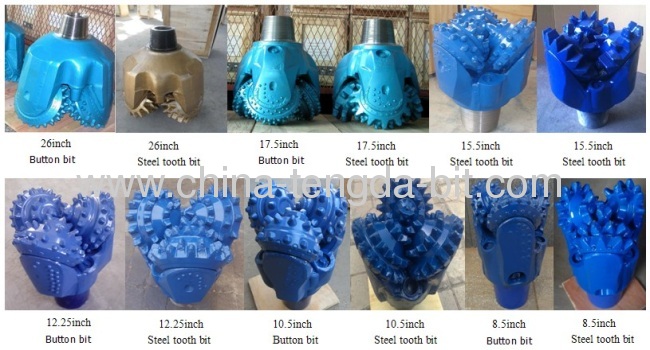drill bits for all types of rock and concrete 
