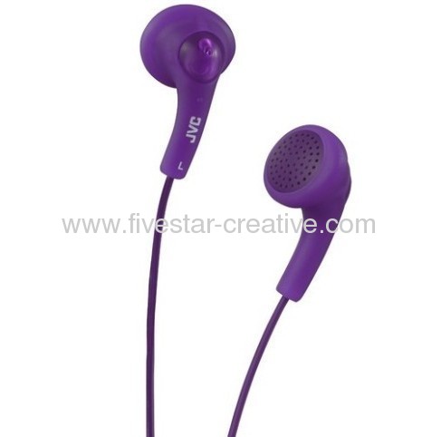 JVC HA-F150 Gumy Earbuds Earphones--Grape Violet