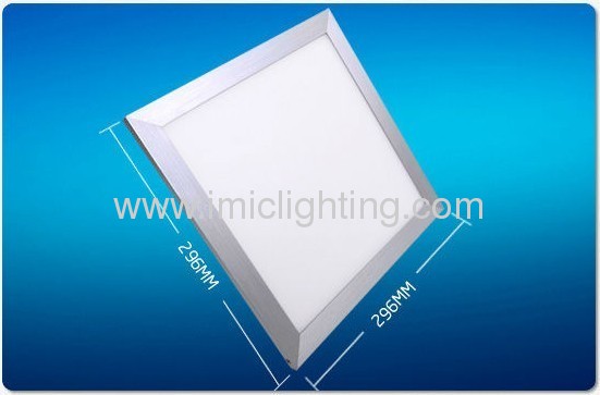 With smooth frame 300*300mm energy saving 10W square flat led panel ceiling lighting