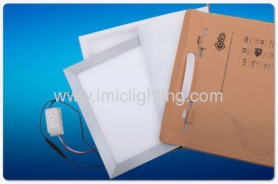 With smooth frame 300*300mm energy saving 10W square flat led panel ceiling lighting