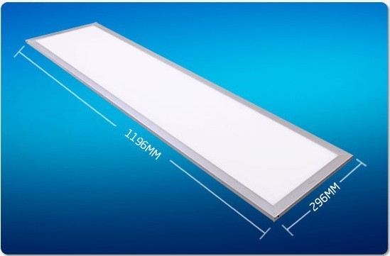 High Luminous Efficacy 45W big LED Panel Light 1200x300mm 