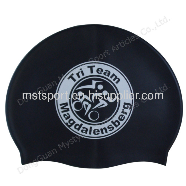 Make silicone swimming cap