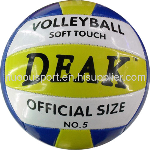 official size 5 soft leather volleyball