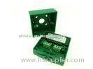 Green Emergency manually operated call point , addressable and weatherproof