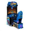 Blue Car Racing Arcade Driving Machine With Motoin 3D , 380 - 550W MR-QF308