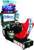 32 Inch HD Single Car Racing Game Machine For Adults L280 * W117 * H225cm MR-QF210-3
