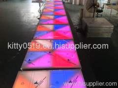 Factory Direct Marketing Hot Good LED Dance Floor with Aluminium Frame adjustable base height for KTV In Door