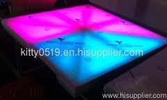 Factory Direct Marketing Hot Good LED Dance Floor with Aluminium Frame adjustable base height for KTV In Door