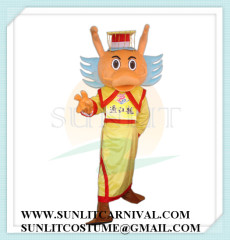 chinese dragon mascot costume for advertising