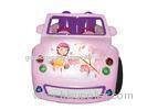 Pink Lady Coins Kiddie Ride Machine With Simulator For Kids YA-QF033