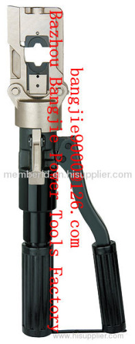 Hydraulic crimping tool Safety system insi