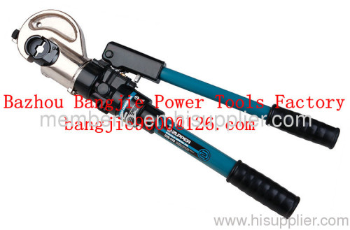 Hydraulic crimping tool Safety system inside