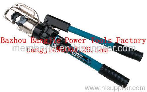 Hydraulic crimping tool Safety system inside