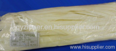 3# 35cm cutting nylon zipper with P/L slider for pillowcase