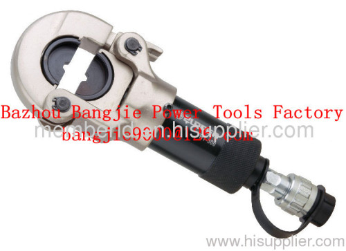 Hydraulic crim ping head