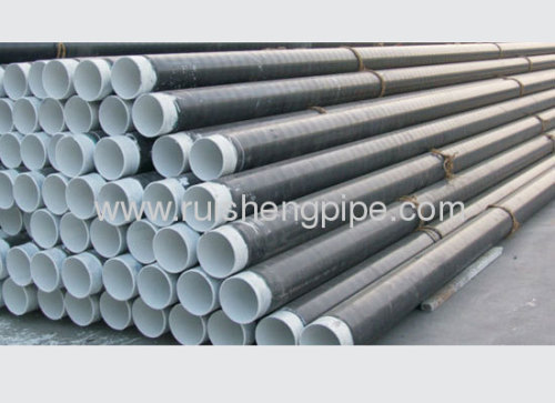 Chinese ASTM A106 / A105 seamless gas pipelines manufacturer,3PE coating 