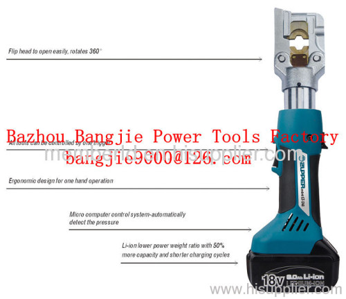 Mini Battery Powered Crimping Tool 16-240mm2