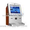 Multifunction Currency Exchange Wall Mount Kiosk With Cash Acceptor
