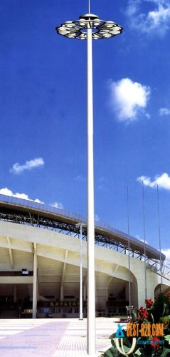 highmast lighting pole and accessories