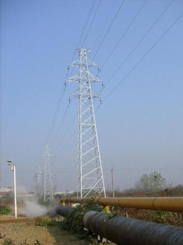 single circuit transmission tower