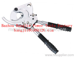Ra tchet cable cutter
