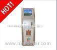 Self Service Bill Payment Kiosk With Coin Acceptor , Thermal Printer