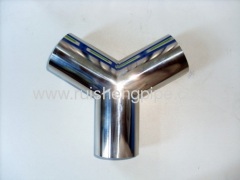 STAINLESS STEEL PIPE FITTINGS DESIGNED TEE