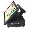 Black 15 &quot; Touch Screen POS Terminal With Windows XP , 2000, Vista, Win7, Linux