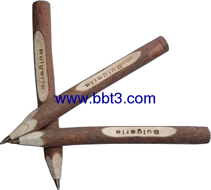 Promotional eco natural wooden ballpoint pens