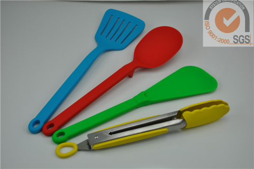 4pcs 430 kitchens utesils & silicone tools