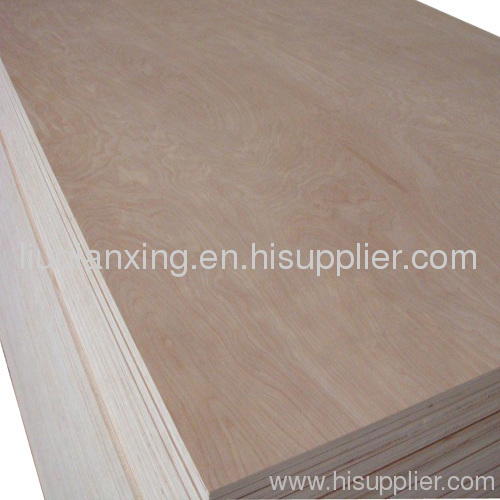 3MM Poplar Core Beech Veneered Plywood