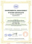 Environment Management System Certificate