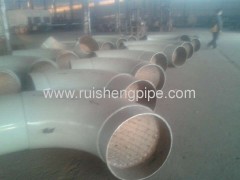 DIN 2848 steel pipe fittings flanges with Anti-corrosion lining