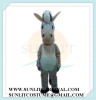 striped horse mascot costume