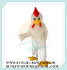 walking chicken mascot costume