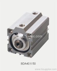 china mini cylinder compact air cylinder Airtac SDA series