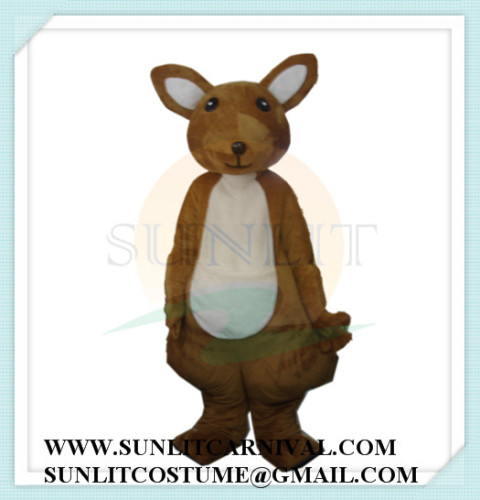 cute lovely kangaroo mascot costume