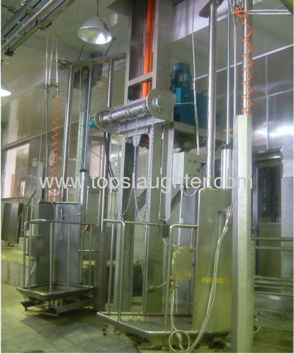 Slaughterhouse equipment Cattle Slaughtering machine cattle dehider