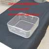 Medium Metal Storage Basket/Chrome plate storage basket
