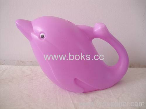 2013 1.6L plastic dolphin watering cans