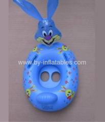 Rabbit shape inflatable swim seat
