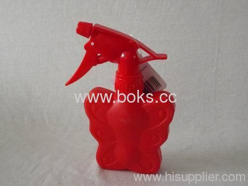 red plstic spray bottles