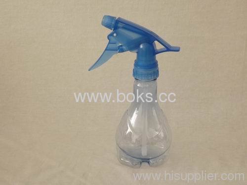 2013 blue transparent plastic spray bottles