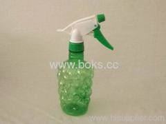 2013 green transparent plastic spray bottles