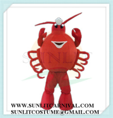 crab mascot costume for sea