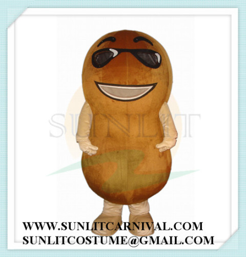peanut mascot costume for food