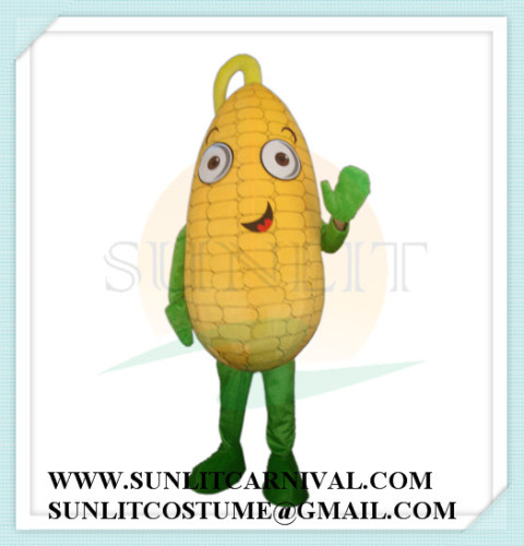 corn mascot costume for promotion