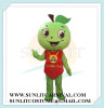 green apple mascot costume
