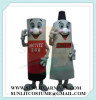 tandpasta mascot costume battery mascot
